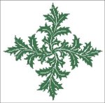 (image for) Floral Ornamental #039 Leafy Swirls
